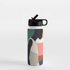 Tropical Girl Water Bottle Gallery Image 1