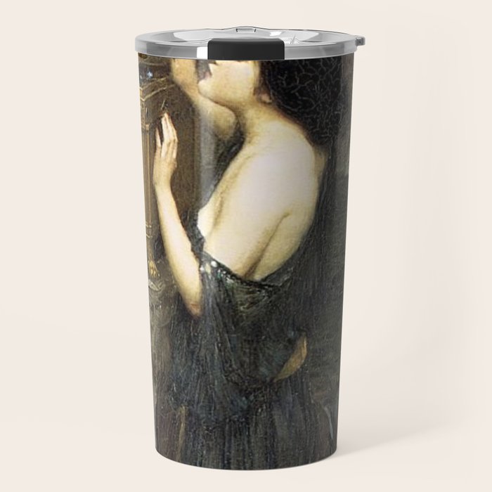 Pandora by John William Waterhouse Travel Mug Gallery Image 1