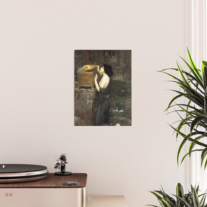 Pandora by John William Waterhouse Poster Gallery Image 2