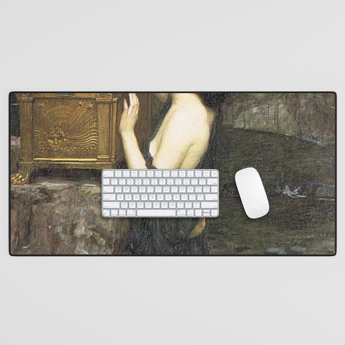 Pandora by John William Waterhouse Desk Mat Gallery Image 1