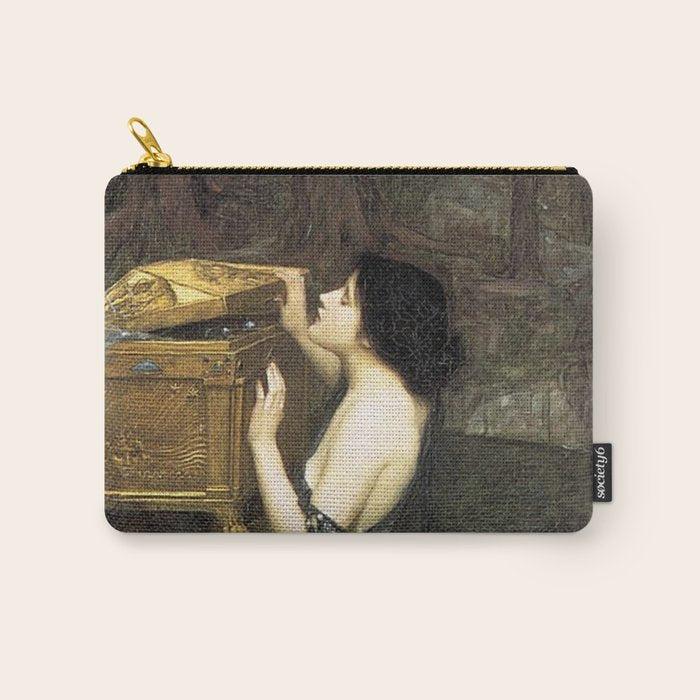 Pandora by John William Waterhouse Carry All Pouch Gallery Image 1