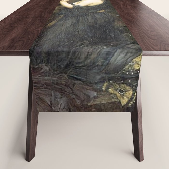 Pandora by John William Waterhouse Table Runner Gallery Image 1