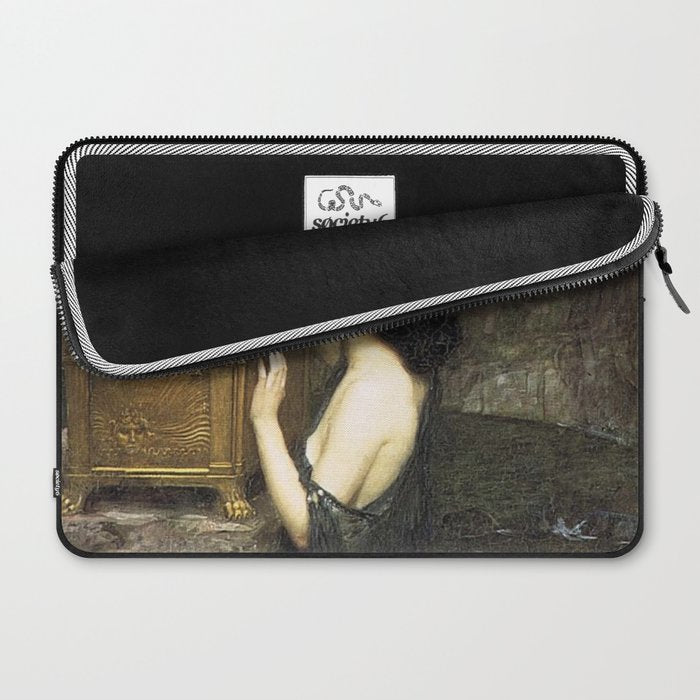 Pandora by John William Waterhouse Laptop Sleeve Gallery Image 2
