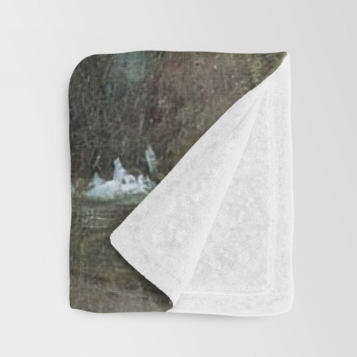Pandora by John William Waterhouse Throw Blanket Gallery Image 3