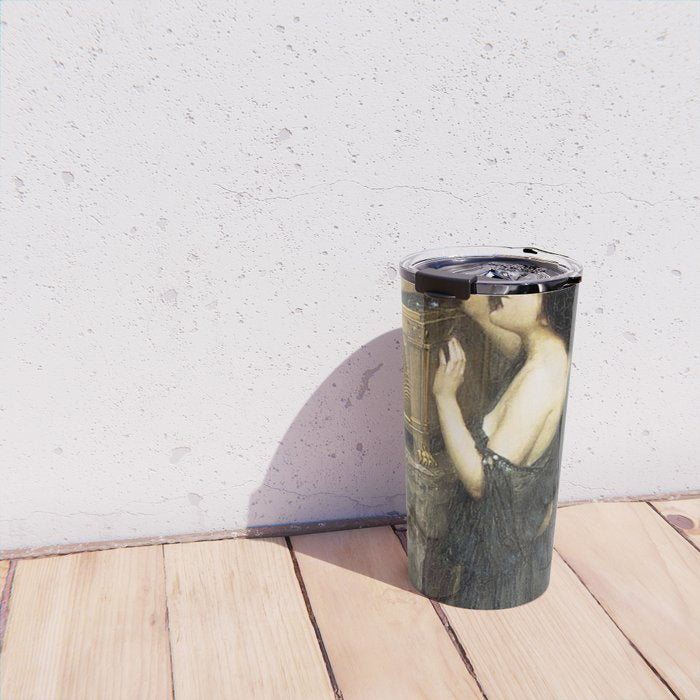 Pandora by John William Waterhouse Travel Mug Gallery Image 4