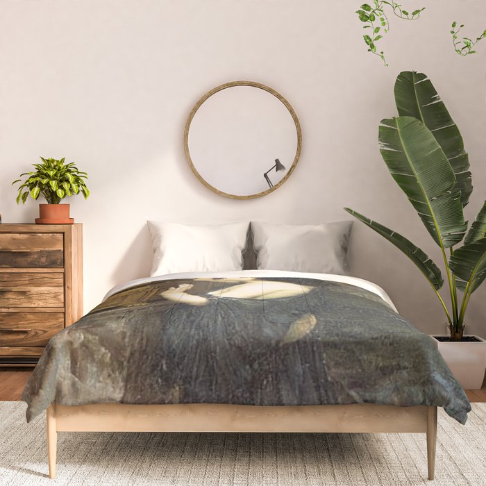 Pandora by John William Waterhouse Comforter Gallery Image 3