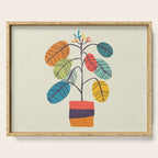 Potted plant 2 Serving Tray Gallery Image 1