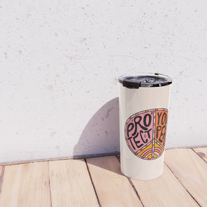 Protect Your Peace Travel Mug Gallery Image 4