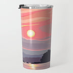 Smooth Sailboat Sunset Travel Mug Gallery Image 3