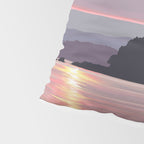 Smooth Sailboat Sunset Pillow Sham Gallery Image 4