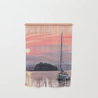 Smooth Sailboat Sunset Wall Hanging Gallery Image 1