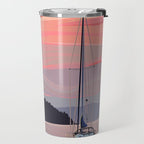 Smooth Sailboat Sunset Travel Mug Gallery Image 2