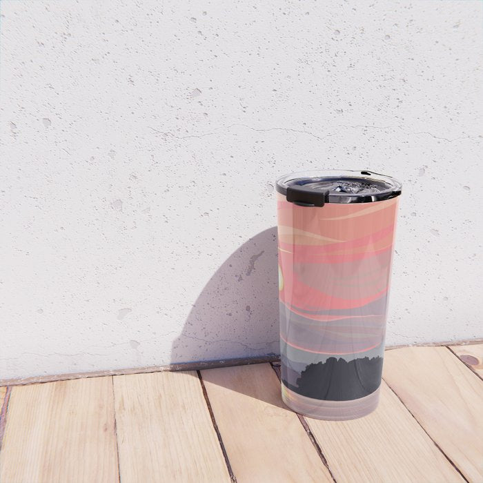 Smooth Sailboat Sunset Travel Mug Gallery Image 4