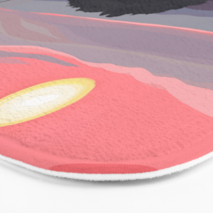 Smooth Sailboat Sunset Bath Mat Gallery Image 3