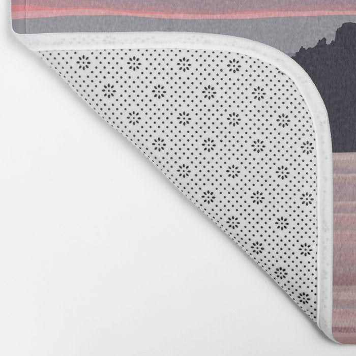 Smooth Sailboat Sunset Bath Mat Gallery Image 2