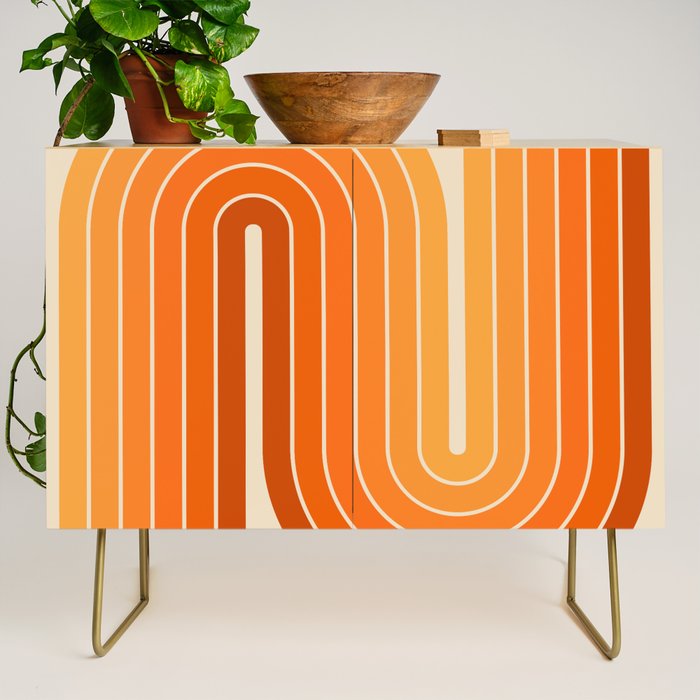 70s Retro Vintage Style Minimal Design 553 Credenza Gallery Image 1