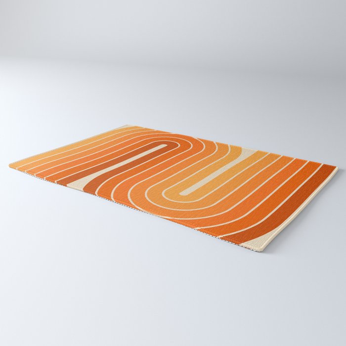 70s Retro Vintage Style Minimal Design 553 Rug Gallery Image 3