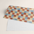 Bold Retro Checks Pattern - Small XX Wrapping Paper Gallery Image 2