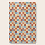 Bold Retro Checks Pattern - Small XX Cutting Board Gallery Image 1