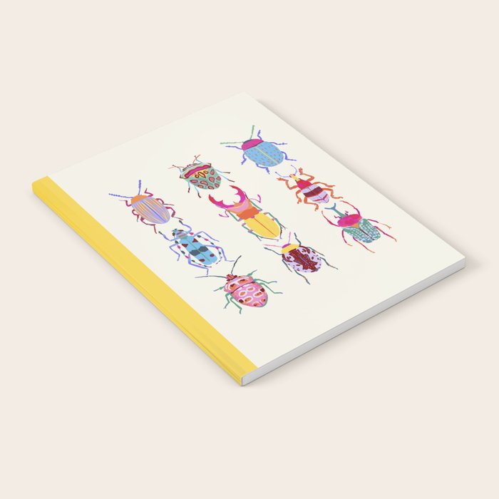Vibrant Beetles Notebook Gallery Image 2