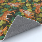 Jungle Cats In Charcoal Rug Gallery Image 4