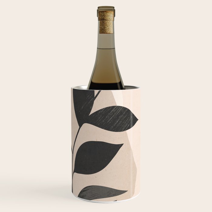 Minimal Abstract Art Plant 4 Wine Chiller Gallery Image 3