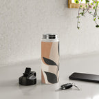Minimal Abstract Art Plant 4 Water Bottle Gallery Image 4