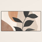 Minimal Abstract Art Plant 4 Desk Mat Gallery Image 3