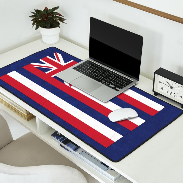 Flag of Hawaii Desk Mat Gallery Image 2