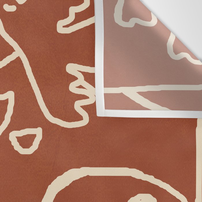 Paleolithic Abstract Art 1 Wall Tapestry Gallery Image 3