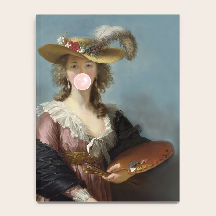 Bubble Gum Diva in a Straw Hat Notebook Gallery Image 4
