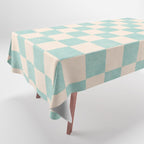 CHECKER - 001 - Sea Glass Tablecloth Gallery Image 1