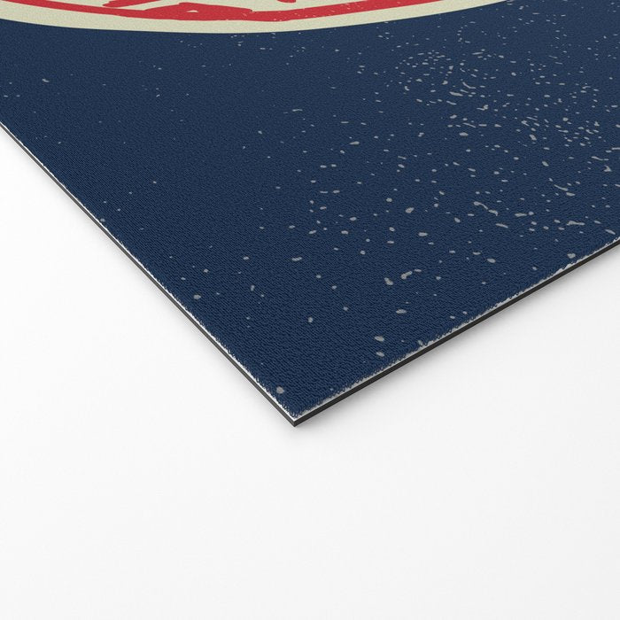 Atlanta Georgia Baseball - Hand Drawn, Script Typography Welcome Mat Gallery Image 2