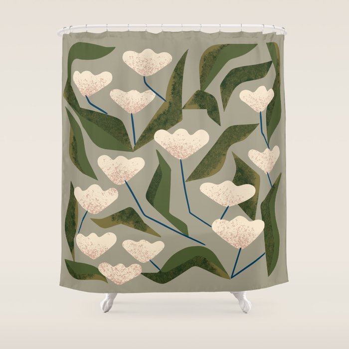 Snowdrops Shower Curtain Gallery Image 1
