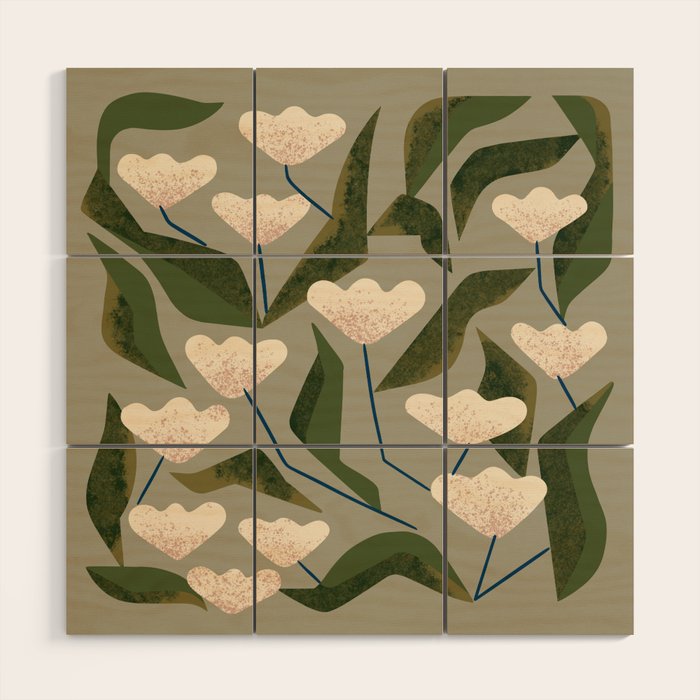 Snowdrops Wood Wall Art Gallery Image 1
