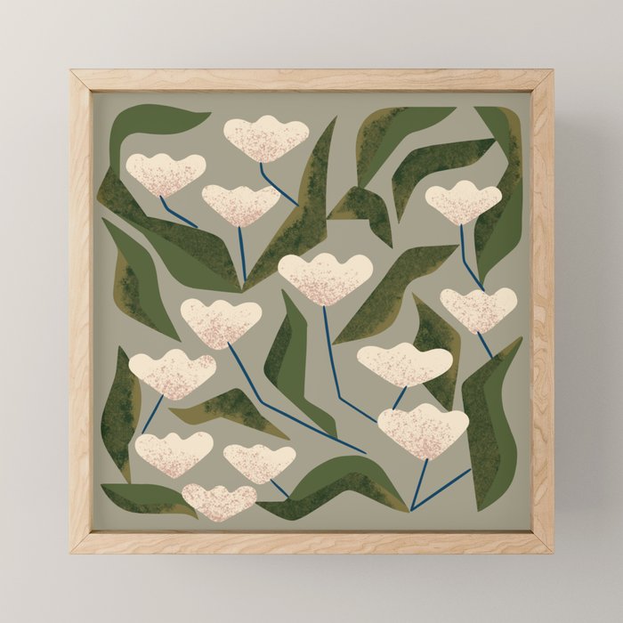 Snowdrops Mini Art Print Gallery Image 1