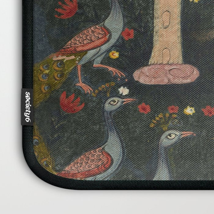 Gauri Ragini, folio from a Ragamala Indian Painted Illustration Laptop Sleeve Gallery Image 3