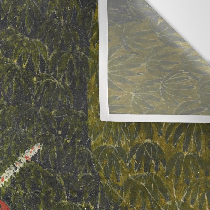 Gauri Ragini, folio from a Ragamala Indian Painted Illustration Wall Tapestry Gallery Image 3