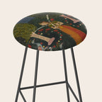 Gauri Ragini, folio from a Ragamala Indian Painted Illustration Stool Gallery Image 2