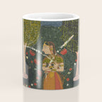 Gauri Ragini, folio from a Ragamala Indian Painted Illustration Coffee Mug Gallery Image 4