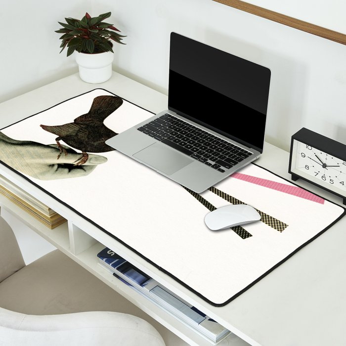 Bird in the Hand Desk Mat Gallery Image 2