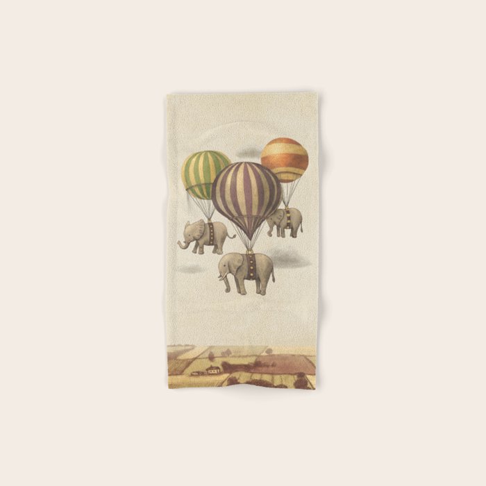 Flight of The Elephants Bath Towel Gallery Image 1