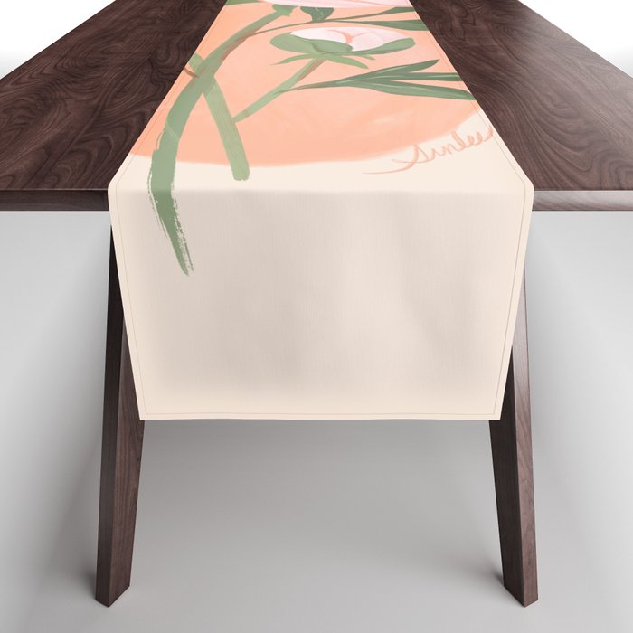 Peony Table Runner Gallery Image 1