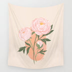 Peony Wall Tapestry Gallery Image 4