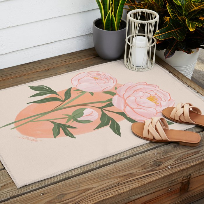 Peony Outdoor Rug Gallery Image 2