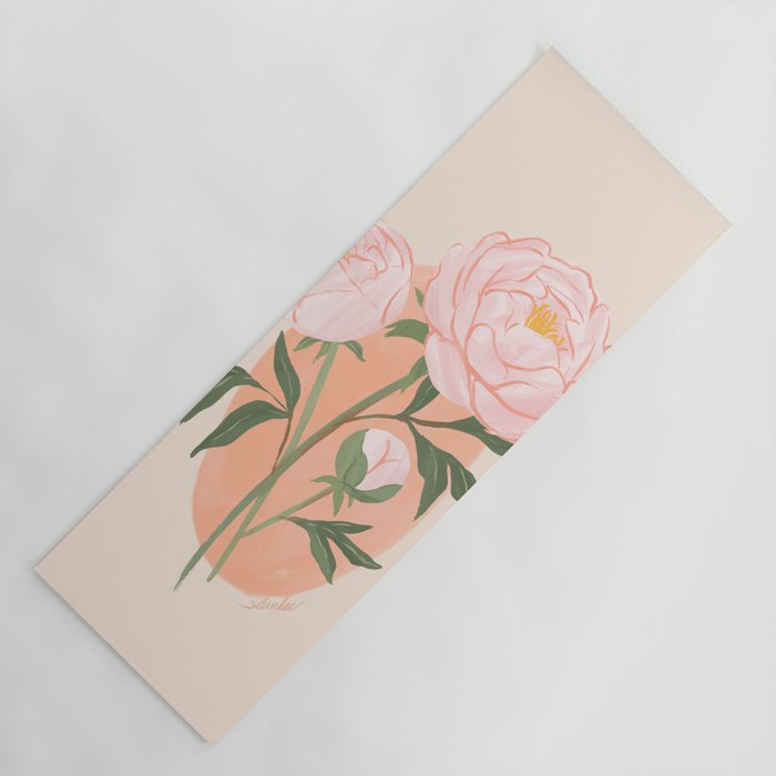 Peony Yoga Mat Gallery Image 1