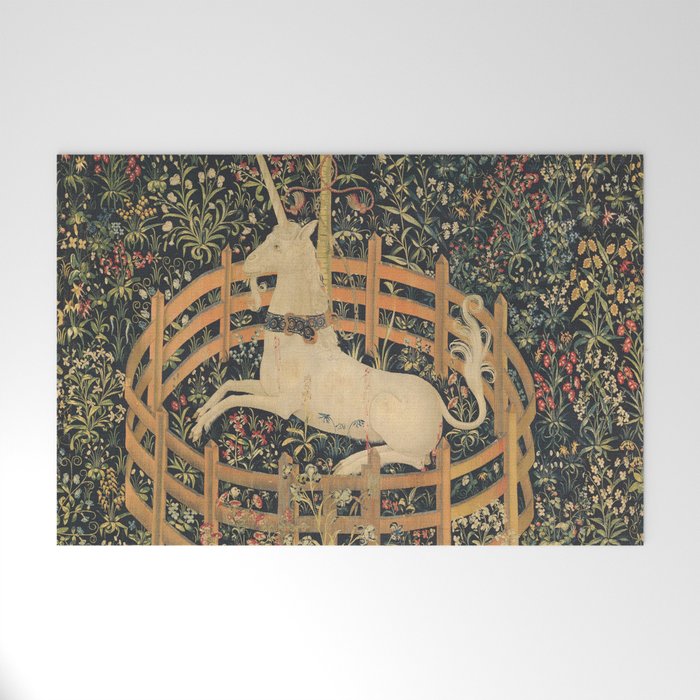 The Unicorn in Captivity Welcome Mat Gallery Image 1