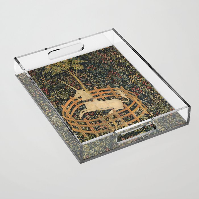 The Unicorn in Captivity Acrylic Tray Gallery Image 1