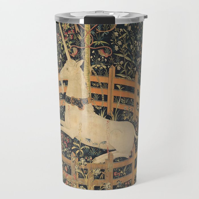 The Unicorn in Captivity Travel Mug Gallery Image 1