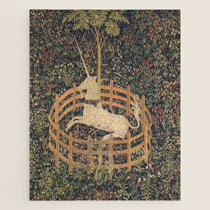 The Unicorn in Captivity Jigsaw Puzzle Gallery Image 1
